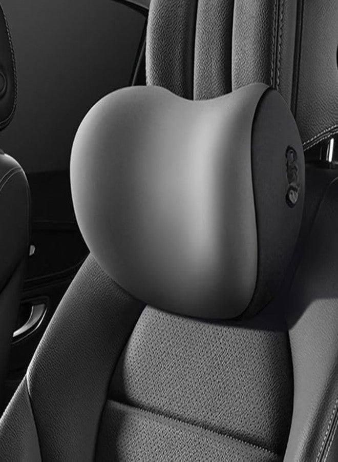 Scribify Memory Foam Car Neck Rest Pillow Seat Cushion Headrest Ergonomic Neck Support Help Relieve Neck Pain for Driver Front Back Seat, Office Chair, Fit Most Vehicles (3) - Image 1